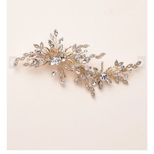PORTIA CRYSTAL HAIR CLIP - Bride Hair Piece
